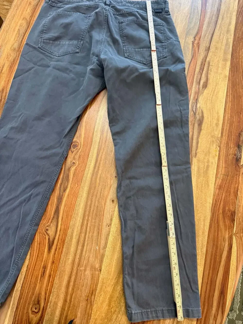 The North Face Men's Gray Corduroy Casual Pants Size 36 Regular